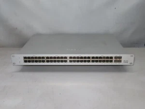 Cisco Meraki MS120-48LP 48x PoE 4x1G SFP Switch UNCLAIMED - Picture 1 of 4