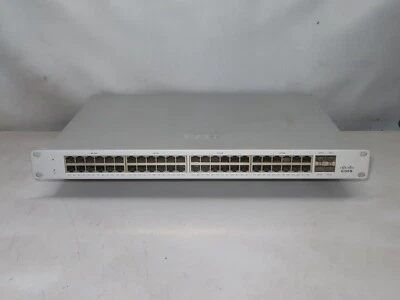 Cisco Meraki MS120-48LP 48x PoE 4x1G SFP Switch UNCLAIMED - Image 1 of 4