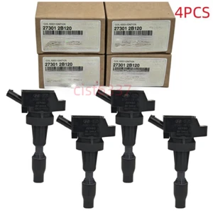 4X Genuine Ignition Coil for 15-20 Hyundai Sonata Veloster Tucson Kia 273012B120 - Picture 1 of 9