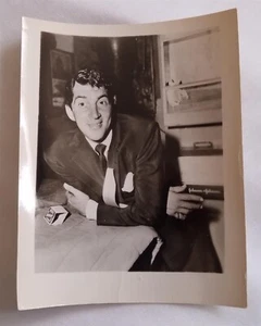 Vintage Black & White Photo Dean Martin Photograph - Picture 1 of 2