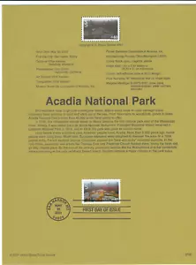 Scott #C-138... 60 Cent...Acadia National Park...First Day Of Issue (2001) - Picture 1 of 1