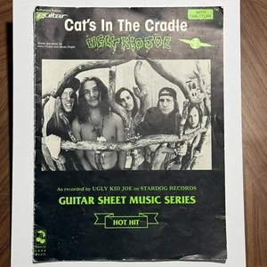 VTG Ugly Kid Joe Cat's In the Cradle Guitar and Vocals Sheet Music 1993 - Picture 1 of 14