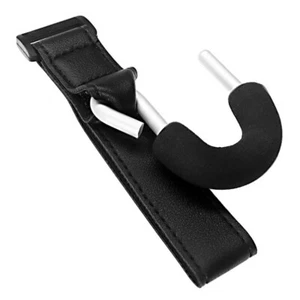 Stroller Hooks Buckles Clip Leather Aluminum Alloy Carabiner Cart Organizer - Picture 1 of 16