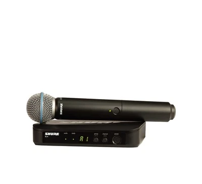 Shure BLX24/B58-H9 Wireless Handheld Mic, Band H9, 512-542 MHz - Image 1 of 4
