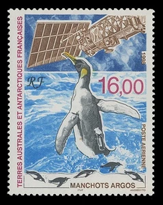 FSAT Sc# C147, 1998 KING PENGUIN, ARGOS SATELLITE - MINT F-VF NH - Picture 1 of 2