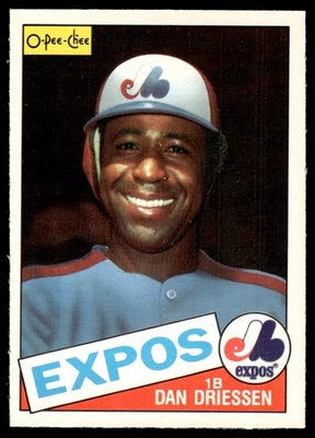 1985 O-Pee-Chee VTG OPC Baseball Dan Driessen Montreal Expos #285 - Image 1 of 2