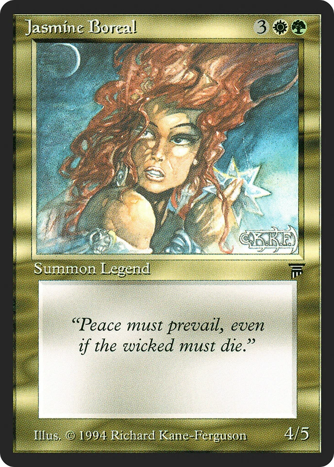 Jasmine Boreal (MP) Legends LEG Magic MTG - Image 1 of 1