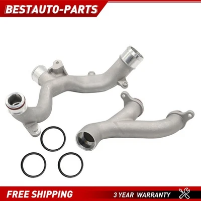 Aluminum Water Coolant Pipe Kit Fit for Land Rover LR4 3.0L Range Rover 5.0L - Image 1 of 4