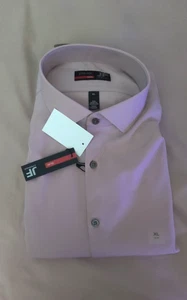 J. Ferrar 360 Stretch Performance Herren Button Down Langarm Cascade Pink XL - Bild 1 von 3