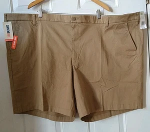 DOCKERS MEN'S ULTIMATE SUPREME COTTON CHINO SHORTS, SIZE 60 X 8.5 - Picture 1 of 4