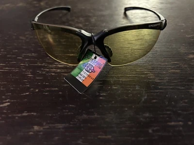 (5) Gafas de seguridad Crossfire para francotirador marco negro mate lente amarilla Z87+ Foto 1 de 3