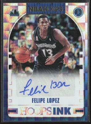 2018-19 Hoops #HI-FLP Felipe Lopez Hoops Ink Auto - Image 1 of 2