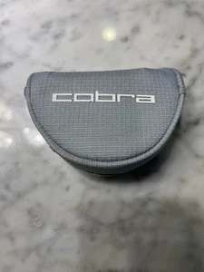 Cobra Gray Small Mallet Putter Headcover Golf Head Cover - Bild 1 von 3