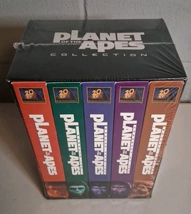 SEALED Planet of the Apes - Legacy  Box Set (VHS, 5-Tape Set) Special Collectors - Imagen 1 de 6
