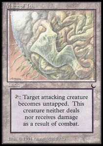 Maze of Ith - Medium Play MTG The Dark - Picture 1 of 1