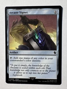 Arcane Signet (0333) Commander: Final Fantasy 0333 Magic The Gathering Regular - Imagen 1 de 1