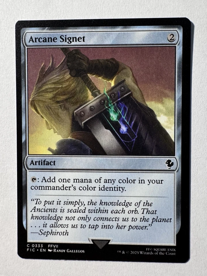 Arcane Signet (0333) Commander: Final Fantasy 0333 MTG Regular - Image 1 of 1
