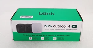 Blink Outdoor 4 XR 2 Camera System with Extended 400ft  Security Coverage, NEW - Picture 1 of 6