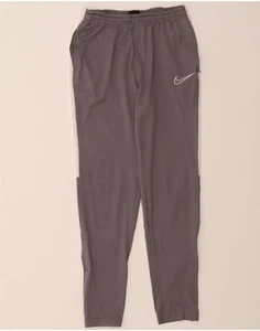 NIKE Girls Tracksuit Trousers Joggers 13-14 Years XL Grey Colourblock VY07 - Picture 1 of 2