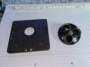 Mikroskop - Objektträger Tisch - Revolver Wechsler - Bild 1 von 7