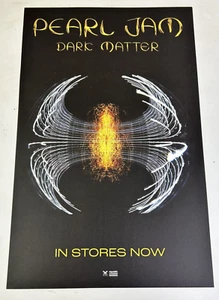 Pearl Jam Dark Matter Poster Plattenladen Hören Party Werbung 11" x 17" - Bild 1 von 4