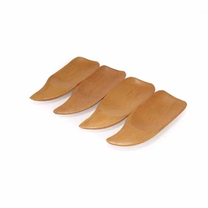 BambooMN Solid Bamboo Deep/Oval Scoop - Picture 1 of 7