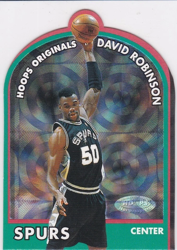 DAVID ROBINSON 2000 Fleer Hoops Оригиналы ШТАМПОВАННЫЕ San Antonio Spurs NBA HOFer - Изображение 1 из 2