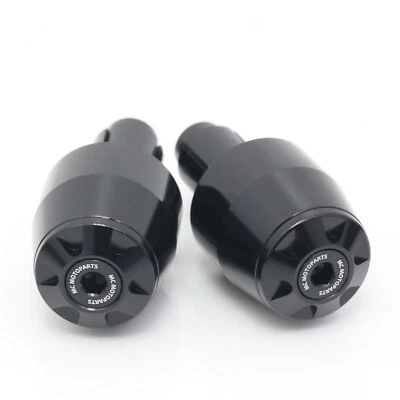 Extremos de manillar STORM CNC negros para Honda CBR650R 19 20 21 Foto 1 de 4