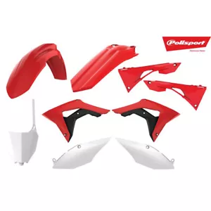 POLISPORT  PLASTIC BODY KIT OE COLOR Honda CRF450R CRF250R 17-21  90719  fitment - Picture 1 of 1