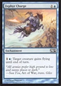 2X ZEPHYR CHARGE 82/249 CORE SET 2014 M14 MTG MAGIC NM X2 - Picture 1 of 1