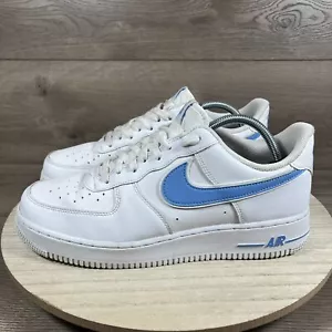 Nike Air Force 1 Low '07 Shoe University Blue 2018 AO2423-100 Mens Size 10.5 - Picture 1 of 10