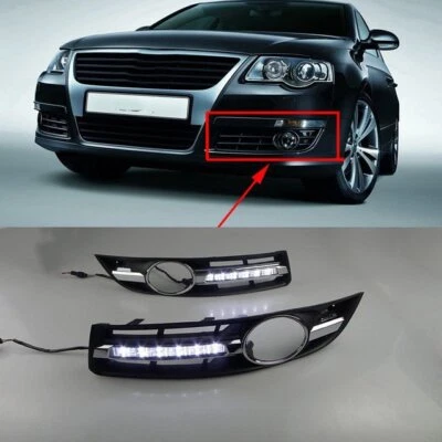 Neu LED Tagfahrlicht TFL für VW Passat B6 2006 2007 2008 2009 DRL Licht Lampe - Bild 1 von 4