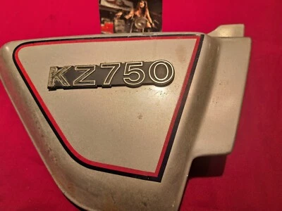 Carenagem capuz painel tampa lateral direita padrão Kawasaki Kz750e 36001-1096 fabricante de equipamento original  - Imagem 1 de 4