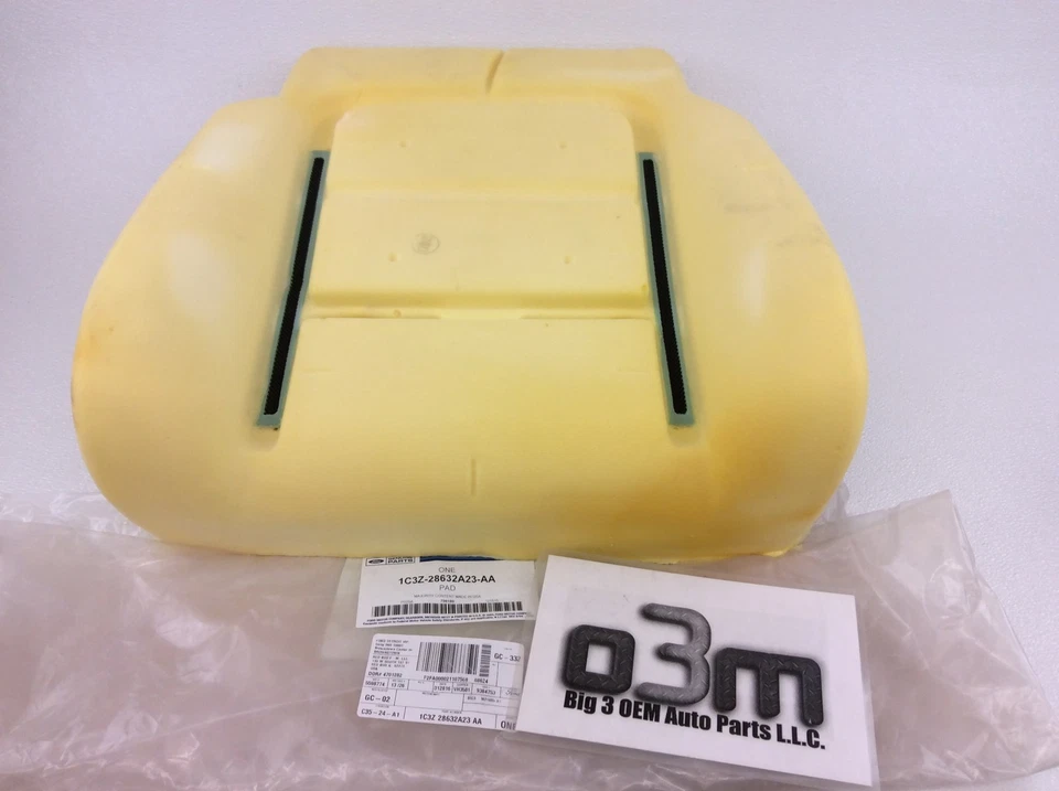 2001-2007 Ford Super Duty Front Driver Heated Captain Chair Cushion Pad new OEM - Imagem 1 de 2