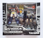 Takara SCF Transformers PVC 2 Pack Optimus Prime Convoy & Megatron Battle Damage