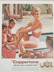 Anuncio Coppertone Pantalla Solar Hot Bodies Bikini Mitzi Star 1984 Estampado Anuncio  - Imagen 1 de 12