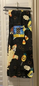 Spongebob Squarepants Halloween Soft Plush Throw Blanket 50” x 70” NEW Free Ship - Picture 1 of 6