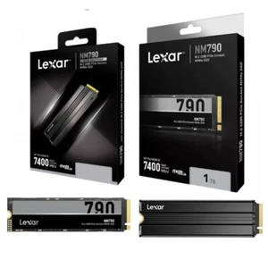 Lexar NM790 1To 2To 4To M.2 PCIe 4 SSD Solid State Drive Dissipateur de chaleur - Picture 1 of 15