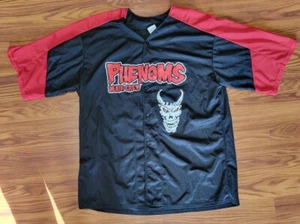 Vintage WWE The Undertaker Phenoms Death Crew Button Down Jersey XL Black/Red - Picture 1 of 6