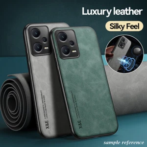 Leather Case For Xiaomi Redmi 13C / Note 13 Pro+/12/11 Magnetic Shockproof Cover - Picture 1 of 22