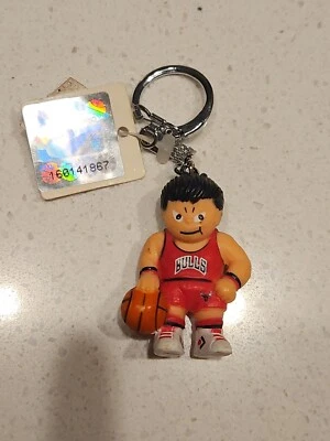 Винтажный Lil Sports Brat РЕДКИЙ Chicago Bulls NBA Брелок Новый с Ярлыком - Изображение 1 из 2