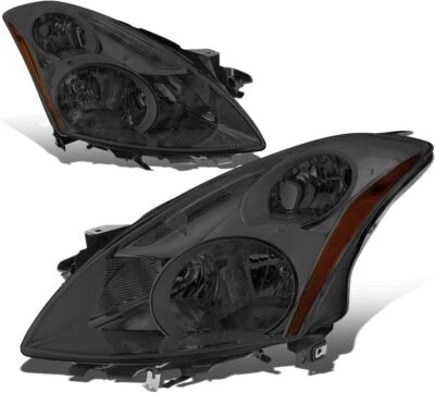 Para Nissan Altima 2010-2012 Reflector Lente Humo Faros Lámparas Repuesto Foto 1 de 4