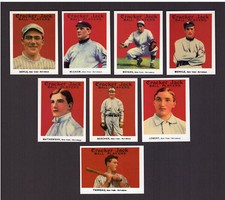 1915 NEW YORK GIANTS Cracker Jack REPRINT E145-2 Complete Team Set ~ ALL 8 cards