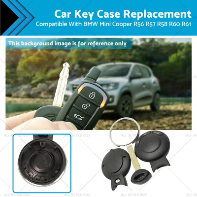 Remote Car Key Shell Case Fob Suitable for BMW Mini Cooper R56 R57 R58 R60 R61 - Image 1 of 4