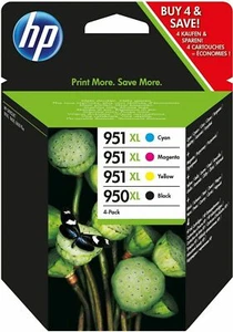 Original HP C2P43AE Combo Pack Tintenpatronen Blister 950XL/951XL Schwarz+Cyan+M - Bild 1 von 4