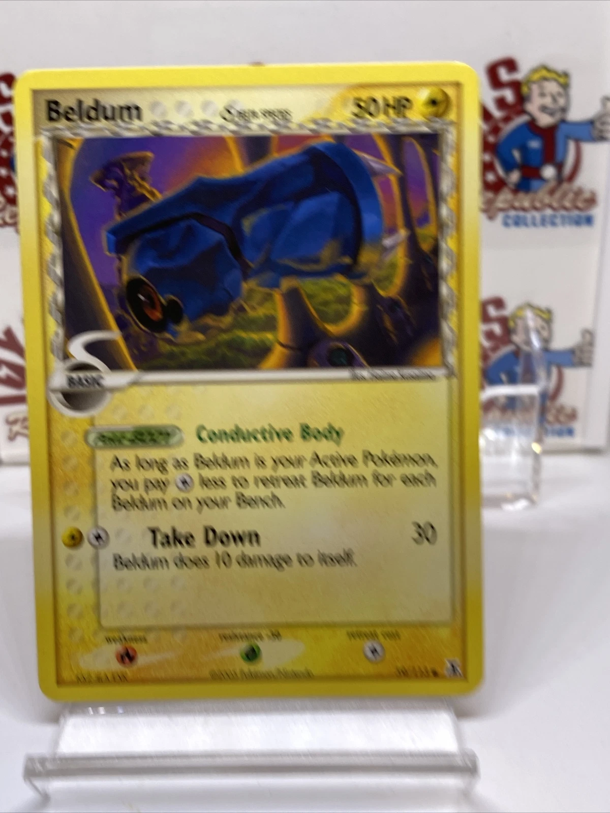 BELDUM - 59/113 - EX Delta Species - 2005 - Pokemon Card - NM