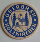Alter Bierdeckel Oberbru Holzkirchen - Bierfilze Sammlerstck  ca. 8,5cm