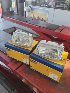 COPPIA FANALI ANTERIORE DX + SX VW VOLKSWAGEN POLO 6N1 1994 -99 HELLA / MARELLI - Imagen 1 de 17