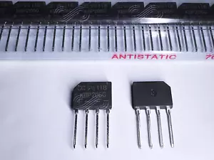 12 PIEZAS KBP206G Diodos Inc Puente Monofásico Rectificador 600V 2A Diodo KBP - Imagen 1 de 2