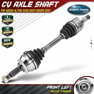 CV Axle Shaft Assembly for Nissan Altima 02-04 Maxima 2004 Automatic Front Left - Image 1 of 4